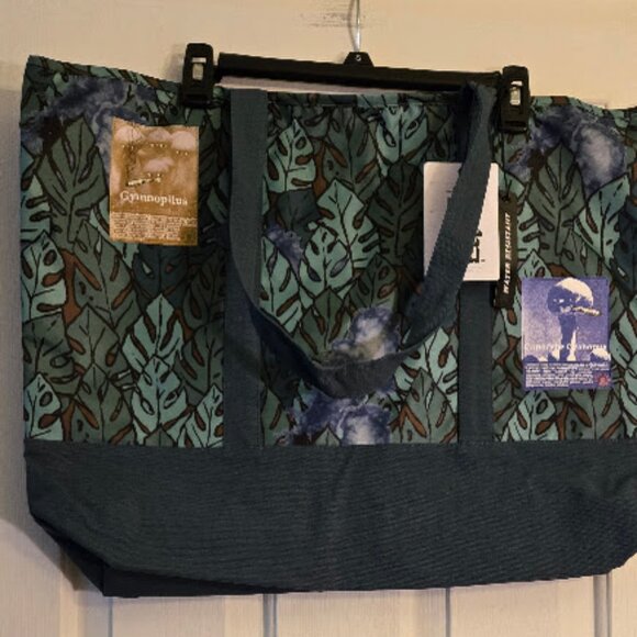 Real Bad Man Shroomer Large Tote Bag-Green - Picture 1 of 7